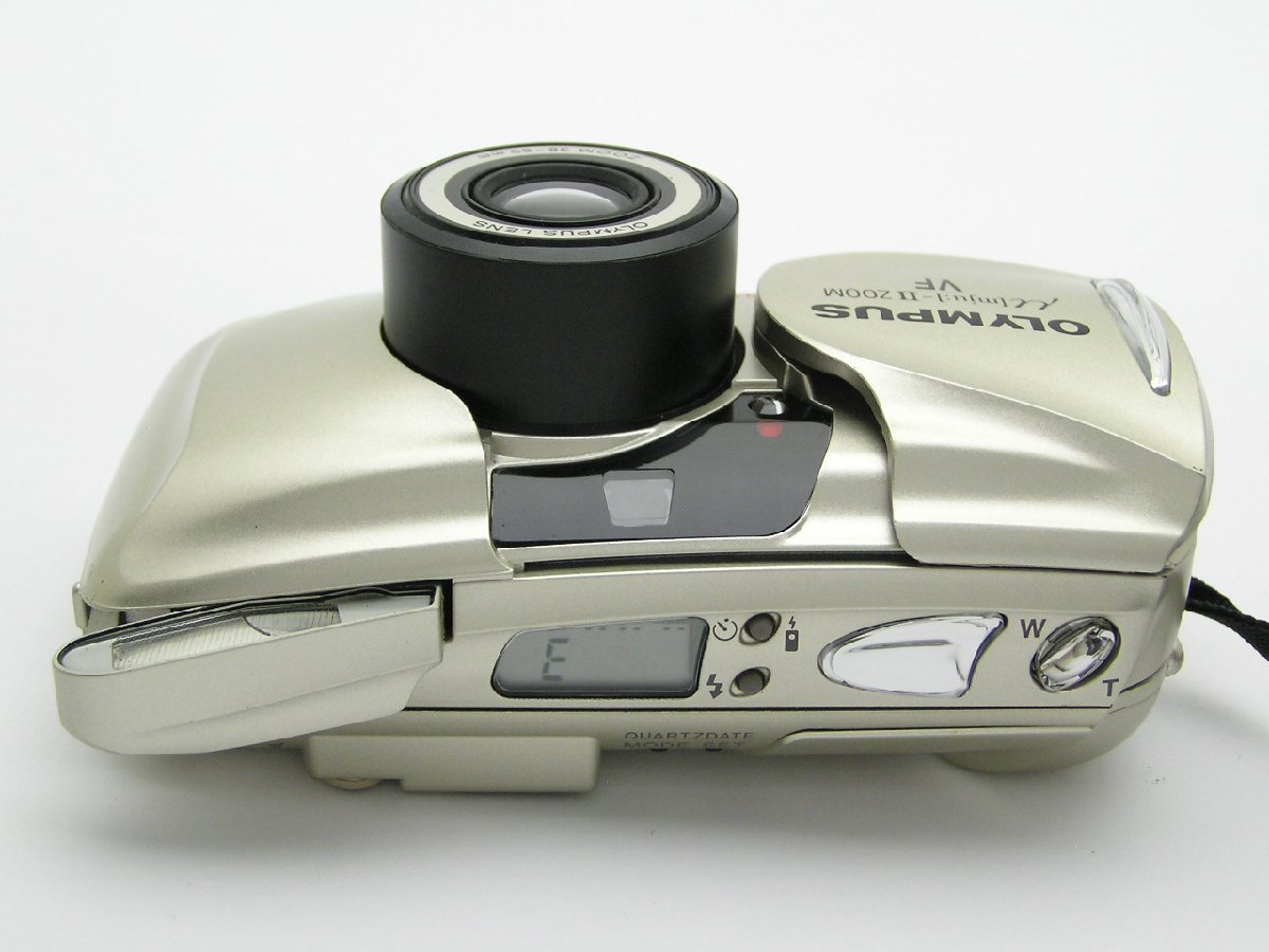 【ジャンク】OLYMPUS オリンパス μ-Ⅱ mju zoom VF OLYMPUS μ[mju:]-Ⅱ ZOOM フィルムカメラ ジャンク付属品完備