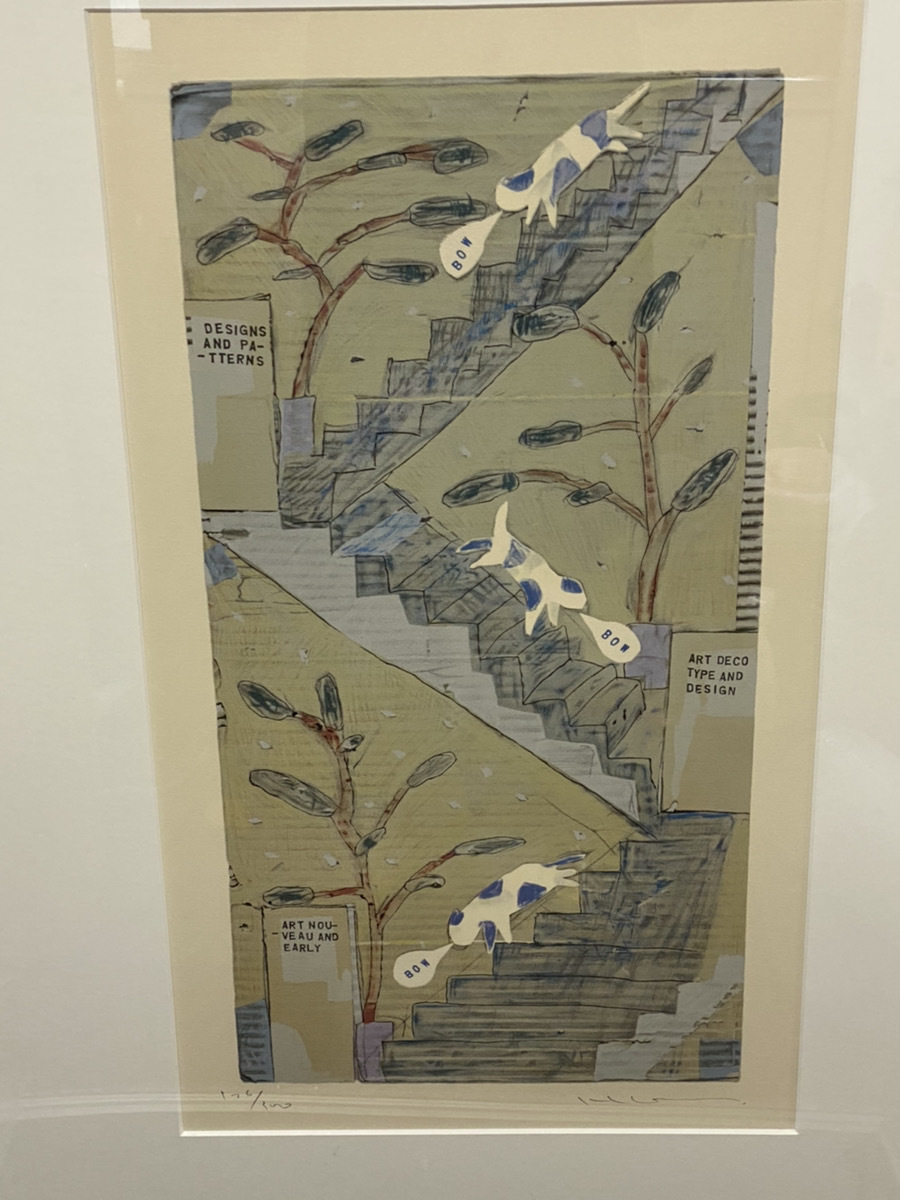 日比野克彦 アートギャラリー 立体版画「BOW」 日本橋三越 日比野