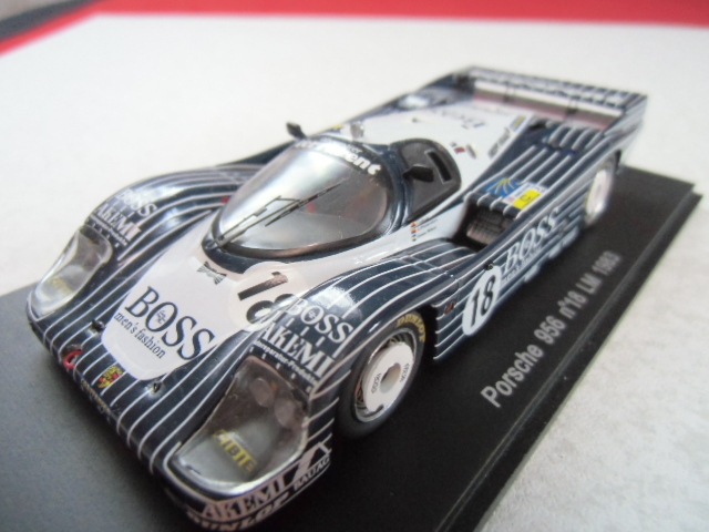お得，限定SALE カーティマ特注 スパーク 1/43 ポルシェ 956 1983 ル マン24時間 No.18 オバマイヤー BOSS(レーシングカー)｜売買されたオークション情報、yahooの商品情報をアーカイブ公開 - オークファン レーシングカー