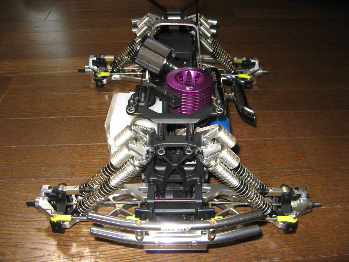 HPI SAVAGE サベージ インテジー製 アルミ ロアアーム 1台分 中古品
