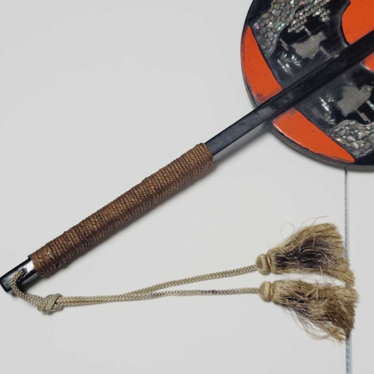 武具 采配 甲冑 鎧兜 軍配 武具 采配 甲冑 鎧兜 軍配 LS07 茜塗鎧 半月鳳凰 等身大 - サムライ