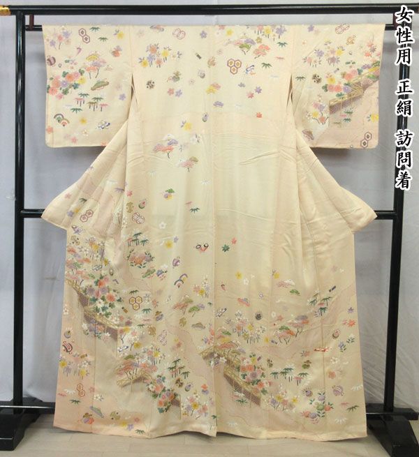 【HOT，得価】 送料300円 税込 ix055 女性用 正絹 訪問着 仕立て上がり シンオク(仕立て上がり)｜売買されたオークション情報、yahooの商品情報をアーカイブ公開 - オークファン 仕立て上がり