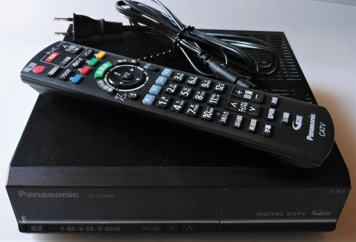 動作品】Panasonic パナソニック デジタル CATV チューナー TZ-LS300P