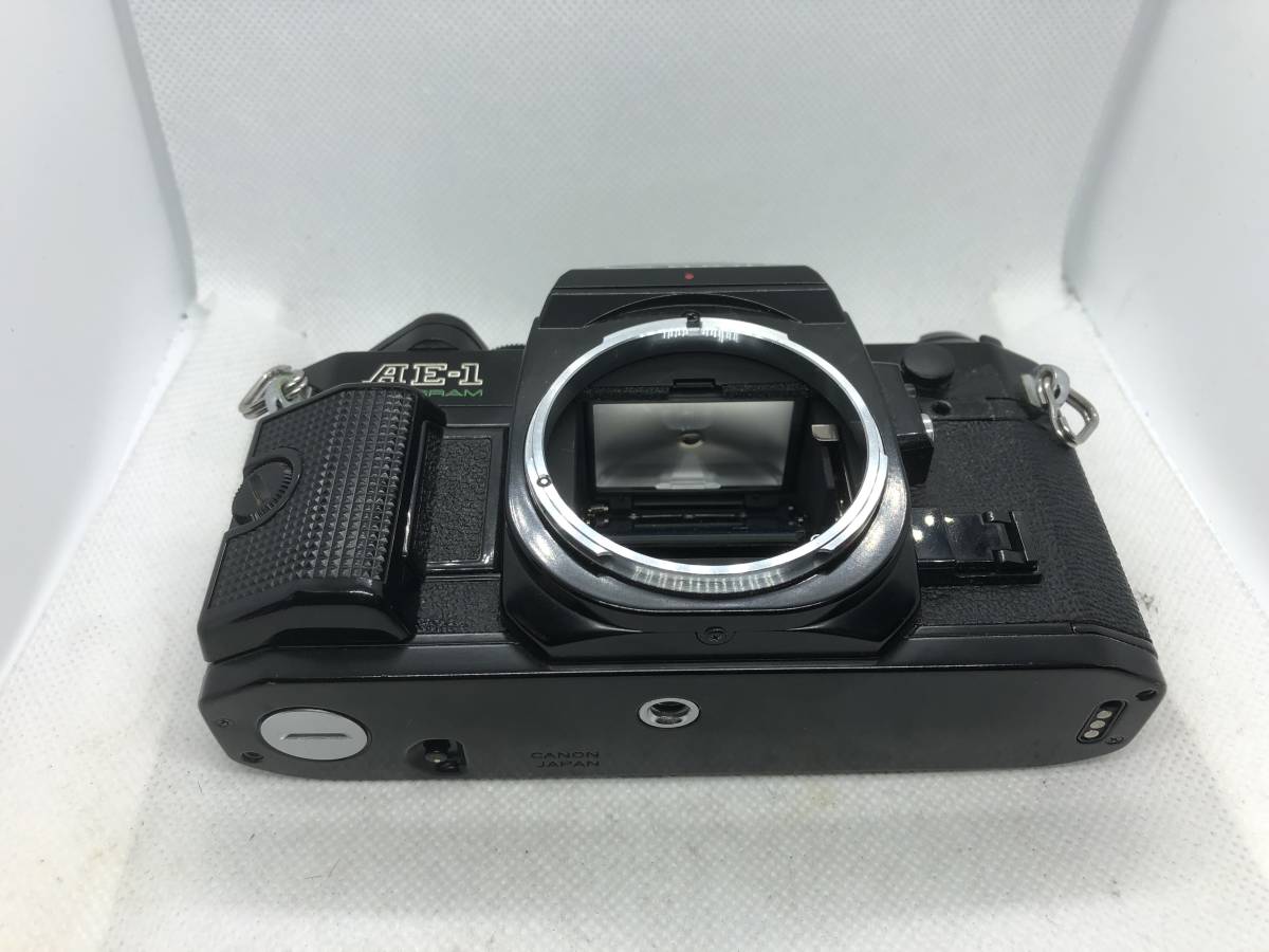 Canon AE-1 プログラム ブラックボディ AE-1 Canon PROGRAM 完動品