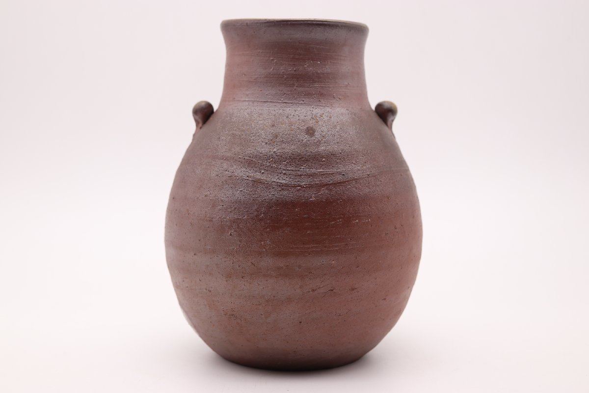 新品同様❗️壺 鉄彩化粧壺 (三上亮 作) 未使用 新品同様