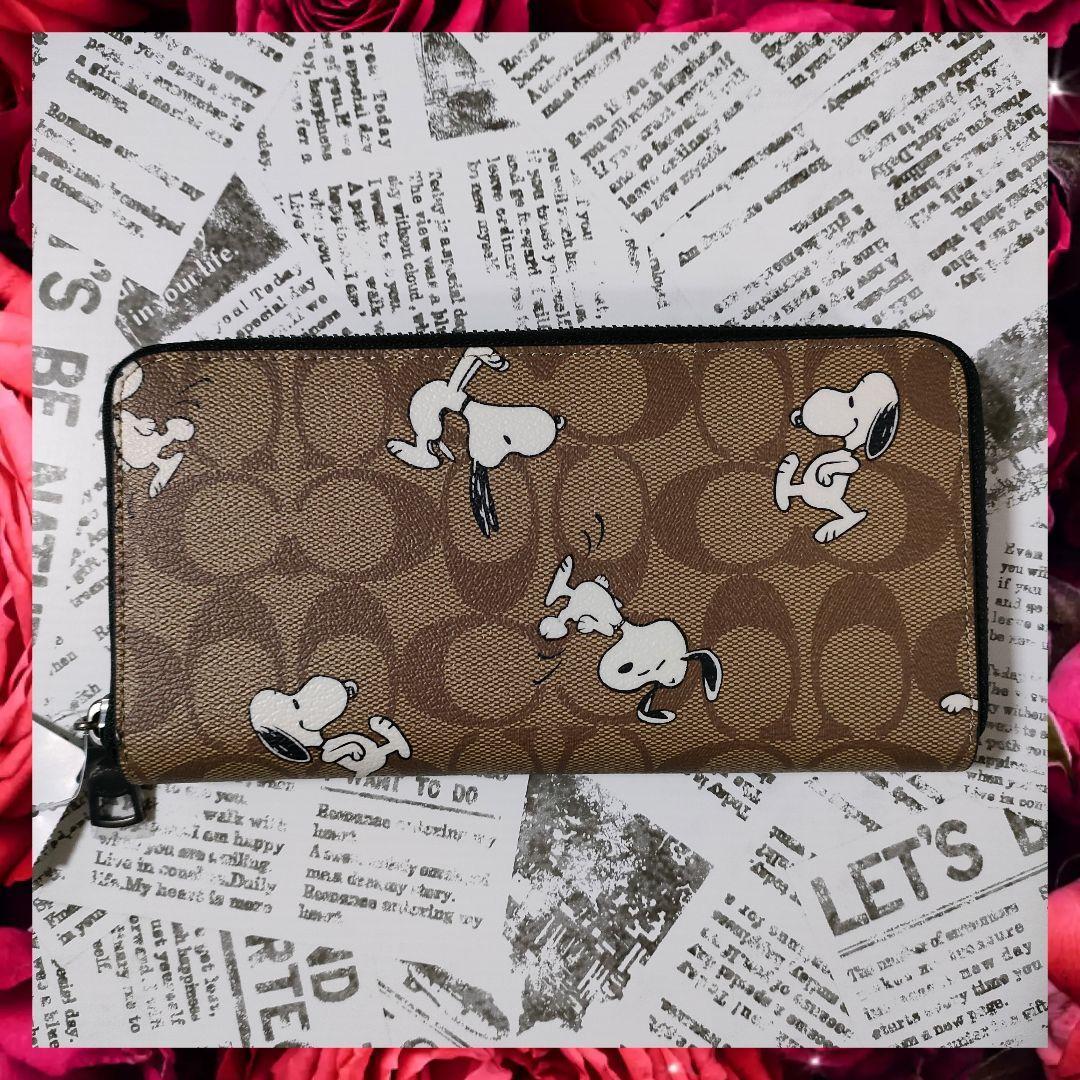 1円～売り切ります！新品未使用 COACH X PEANUTS コーチ x スヌーピー 