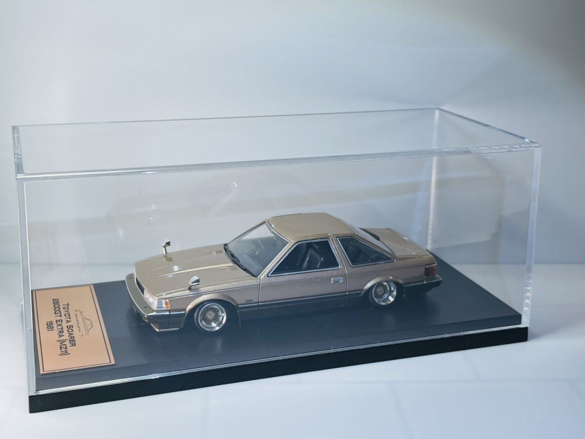国産名車プレミアム 1/43(改) トヨタ ソアラ 2800GT EXTRA(MZ11
