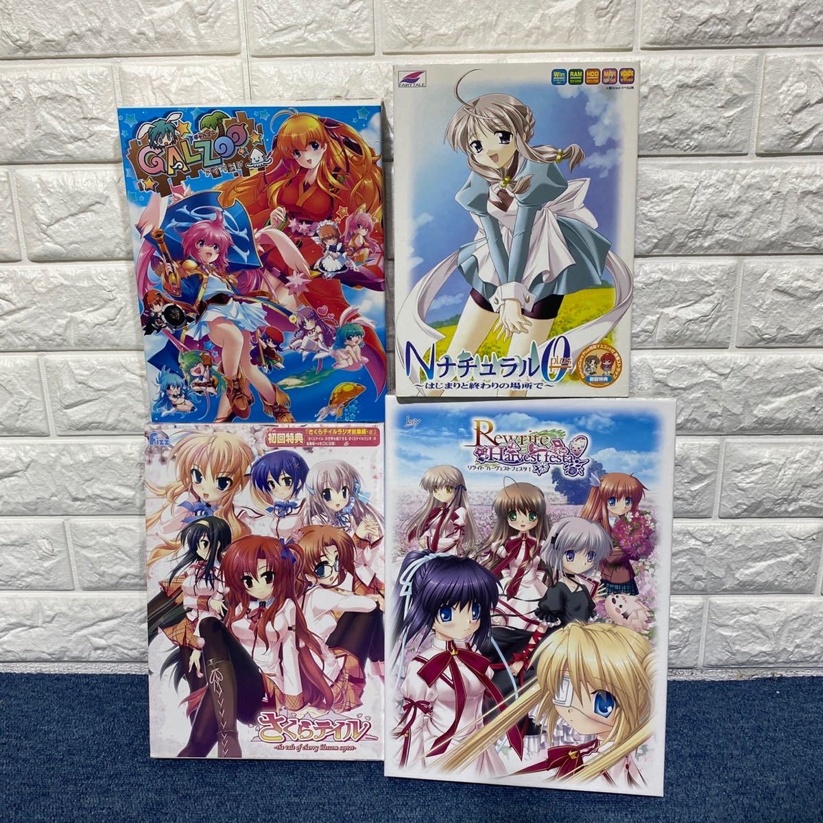 エロゲ 18点セット (B) PCゲーム ゲームソフト お宝 初回限定版 ビデオ 
