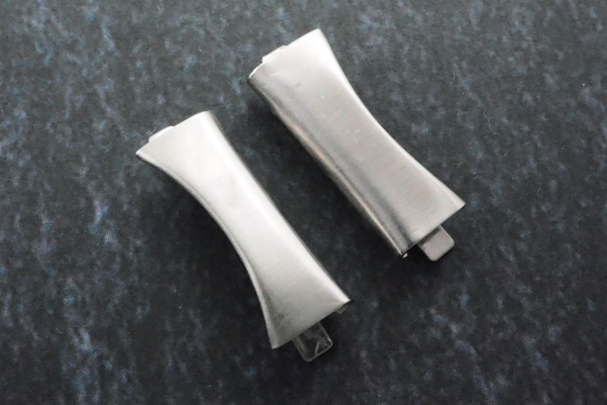 中古ステンレスベルト SEIKOセイコー 5用 シルバー 16cm ラグ幅19mm 弓 