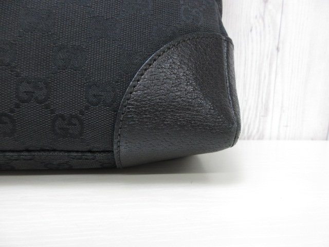 極美品 GUCCI グッチ GG柄 ショルダーバッグ バッグ キャンバス×レザー 