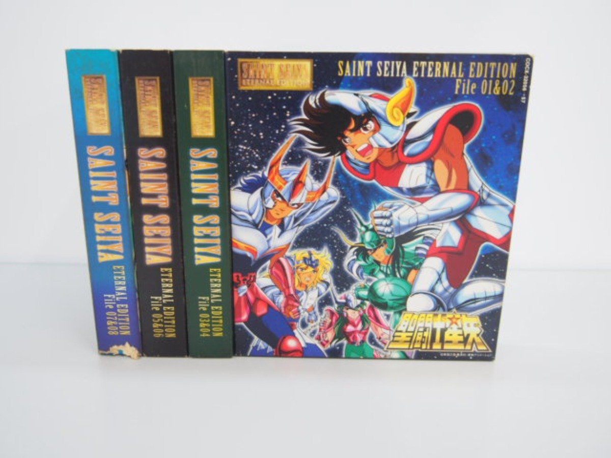 激安大特価，豊富な 0.04 4巻 CD8枚組 聖闘士星矢 ETERNAL EDITION File 01&02 03&04 05&06 07&08 サウンドトラック 02207(アニメソング一般)｜売買されたオークション情報、yahooの商品情報をアーカイブ公開 - オーク アニメソング一般