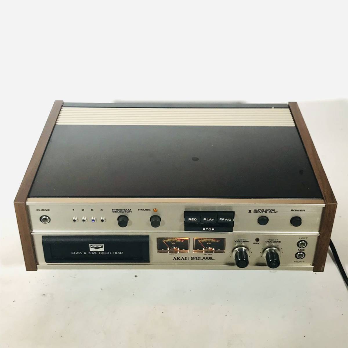 AKAI ステレオカセットデッキ アカイ 赤井電機 GXC-710D ジャンク品 動作確認済み SUPER 赤井 CASSETTE STEREO A&amp;D DECK カセットデッキ GX-Z5000 GXC
