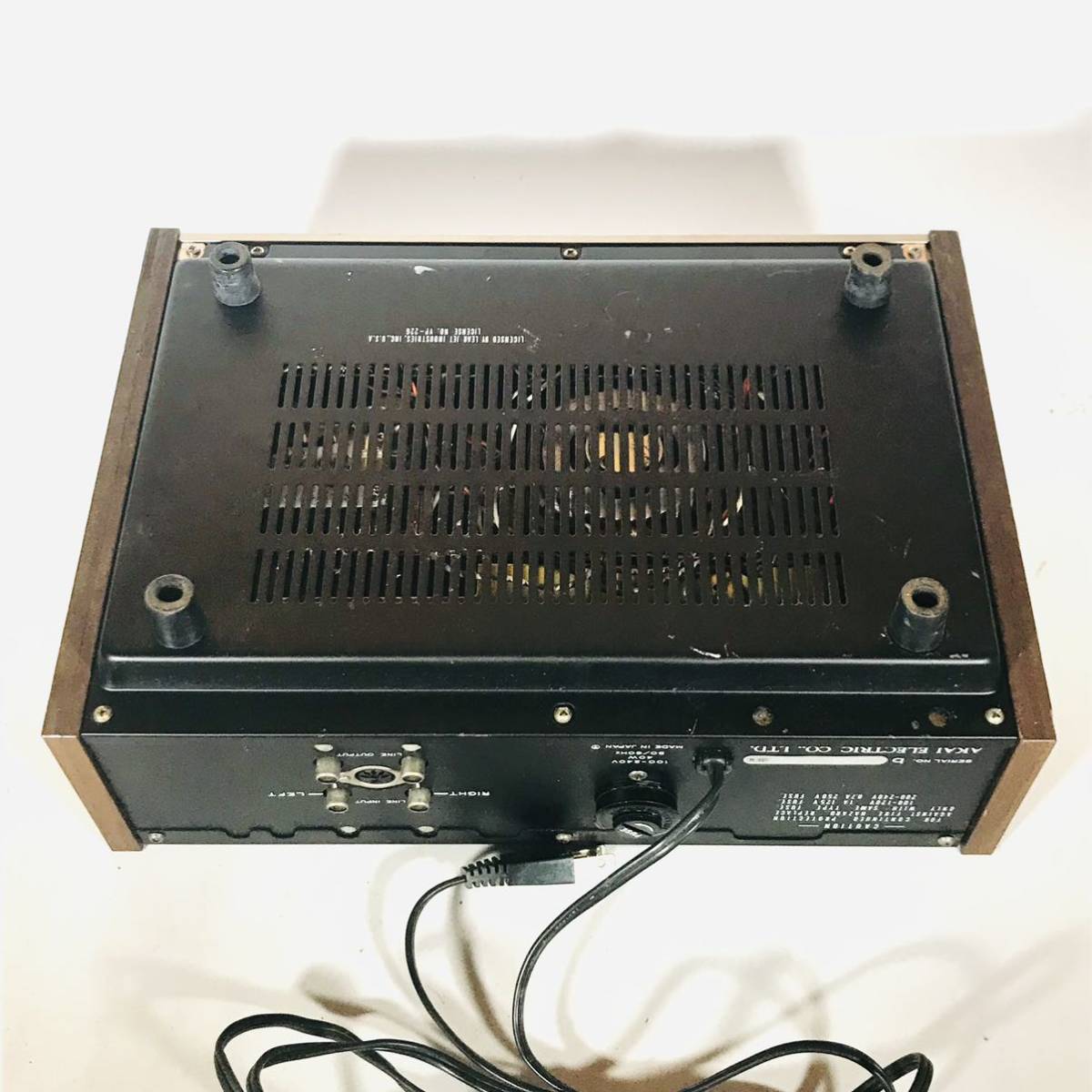 AKAI ステレオカセットデッキ アカイ 赤井電機 GXC-710D ジャンク品 動作確認済み SUPER 赤井 CASSETTE STEREO A&amp;D DECK カセットデッキ GX-Z5000 GXC