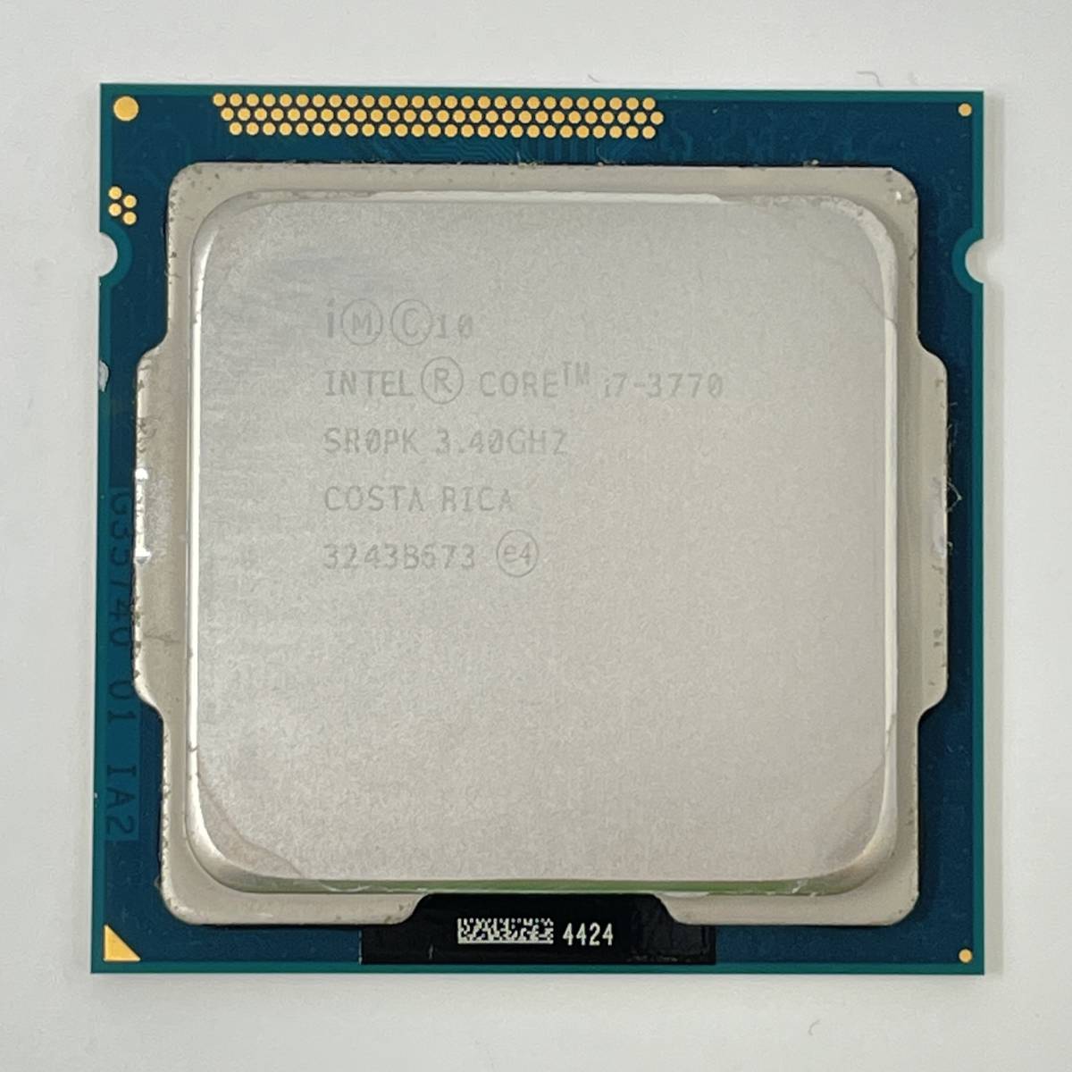 Core Intel - I7-3770 Processor Quad GHz 3.4 i7-3770 i7 LGA SR0PK 