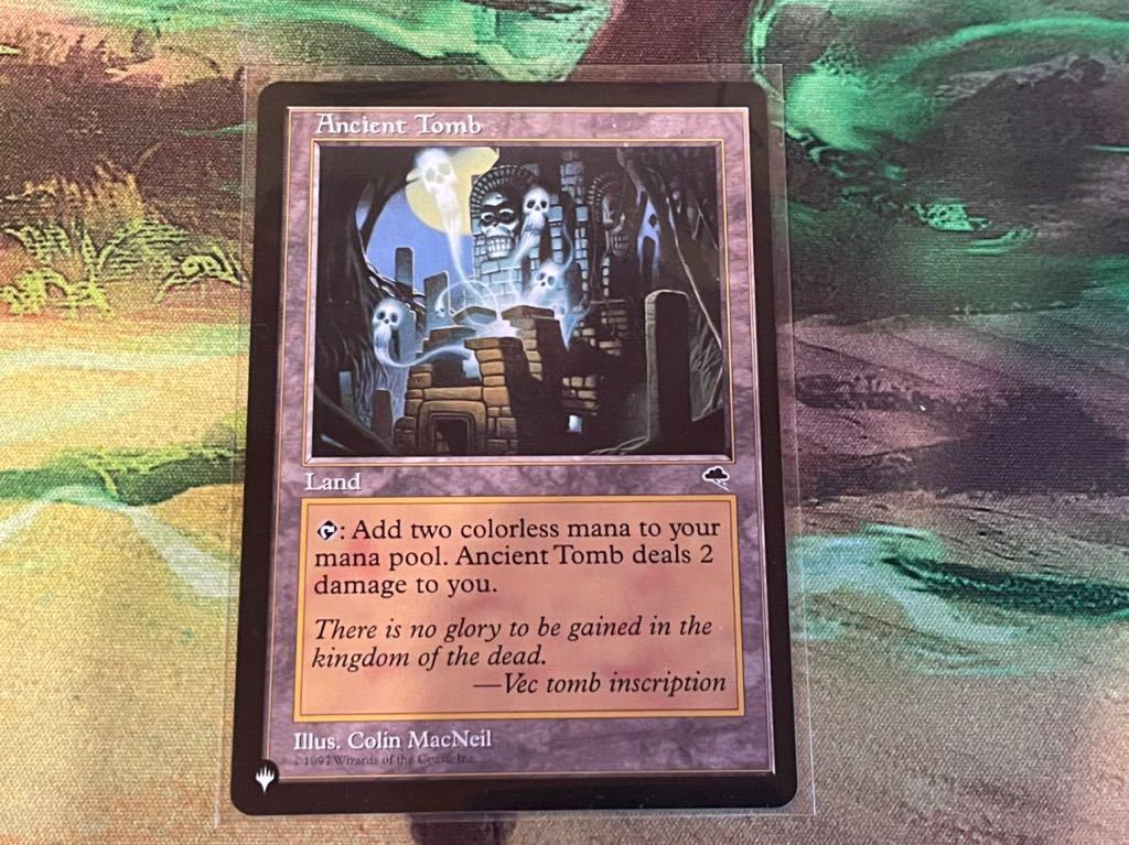 mtg 古えの墳墓⁄Ancient Tomb 英語4枚セット 【MTG】古えの