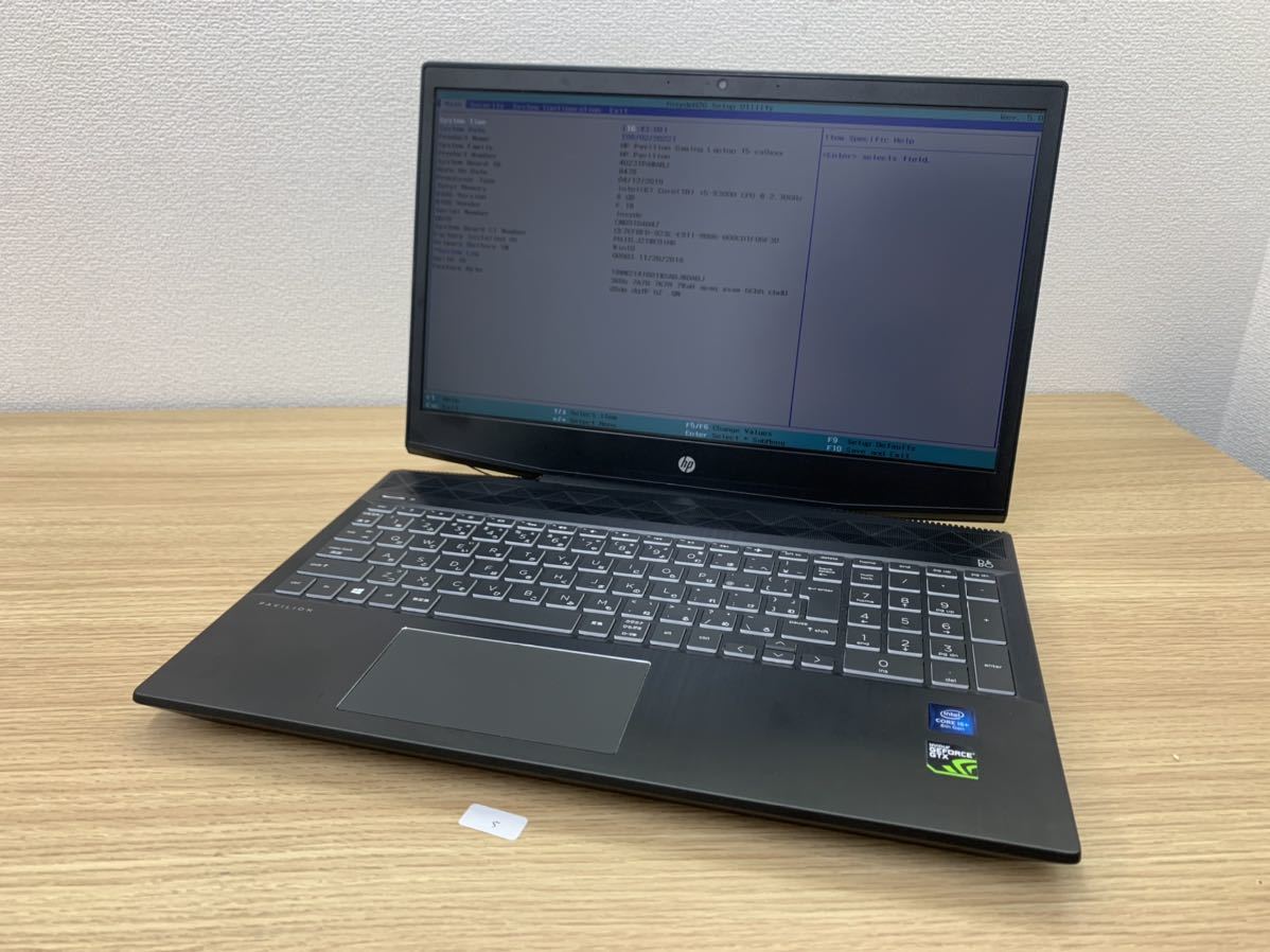 ジャンク品 HP PAVILLION GAMING 15-Cx0xxx Intel Core i5 8世代