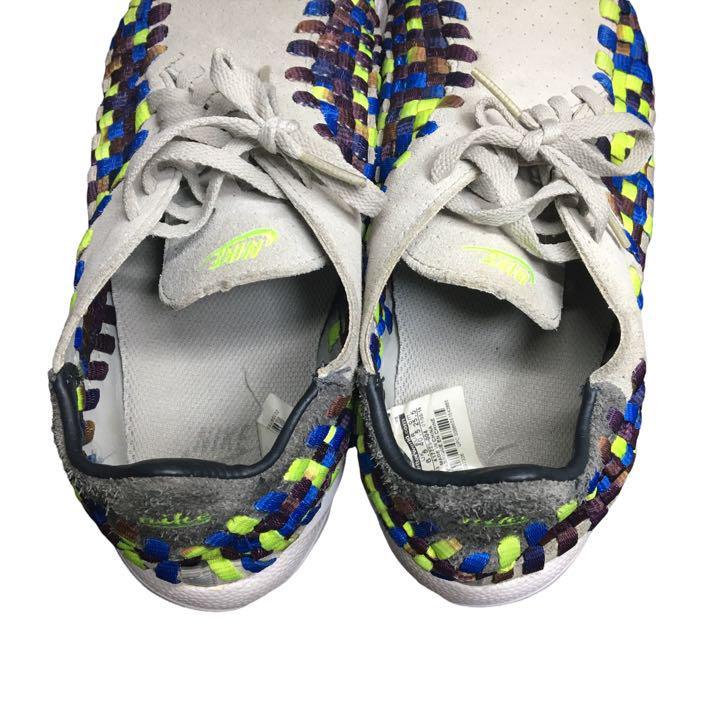 美品 NIKE AIR FOOTSCAPE WOVEN MOTION スニーカー