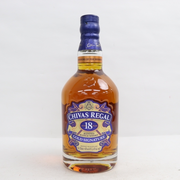 未開栓 CHIVAS REGAL シーバスリーガル 18年 GOLD SIGNATURE ゴールド