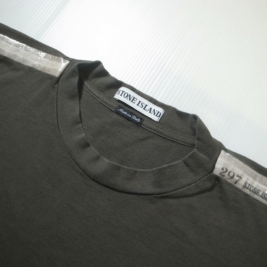 イタリア製 STONE ISLAND ストーンアイランド 肩ライン Tシャツ S 