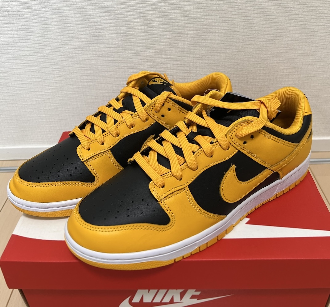 【数量限定，新品】 NIKE DUNK LOW RETRO CHAMPIONSHIP GOLDENROD IOWA ナイキ ダンク アイオワ 29 11 品 SB(29.0cm)｜売買されたオークション情報、yahooの商品情報をアーカイブ公開 - オークファン 29.0cm