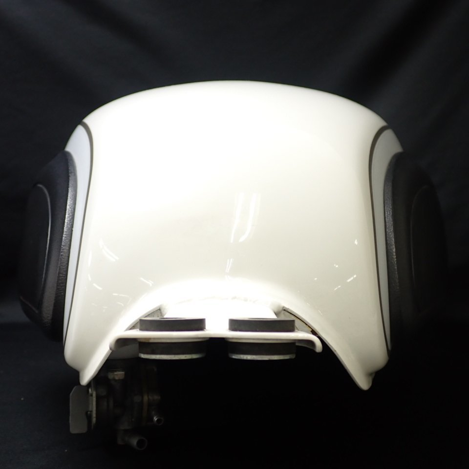 ☆KAWASAKI/カワサキ W650用 ガソリンタンク ホワイト/純正/鍵付き