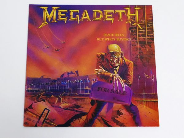 人気SALE，定番 盤質良 UK 英盤 MEGADETH PEACE SELLS... BUT WHO'S BUYING メガデス ピース セルズ EST2022 1986年 袋交換済(一般)｜売買されたオークション情報、yahooの商品情報をアーカイブ公開 - オークファン 一般