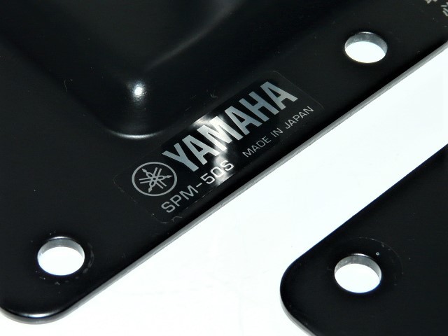 ◎YAMAHA ヤマハ SPM-50S B ブラック スピーカー ブラケット ペア