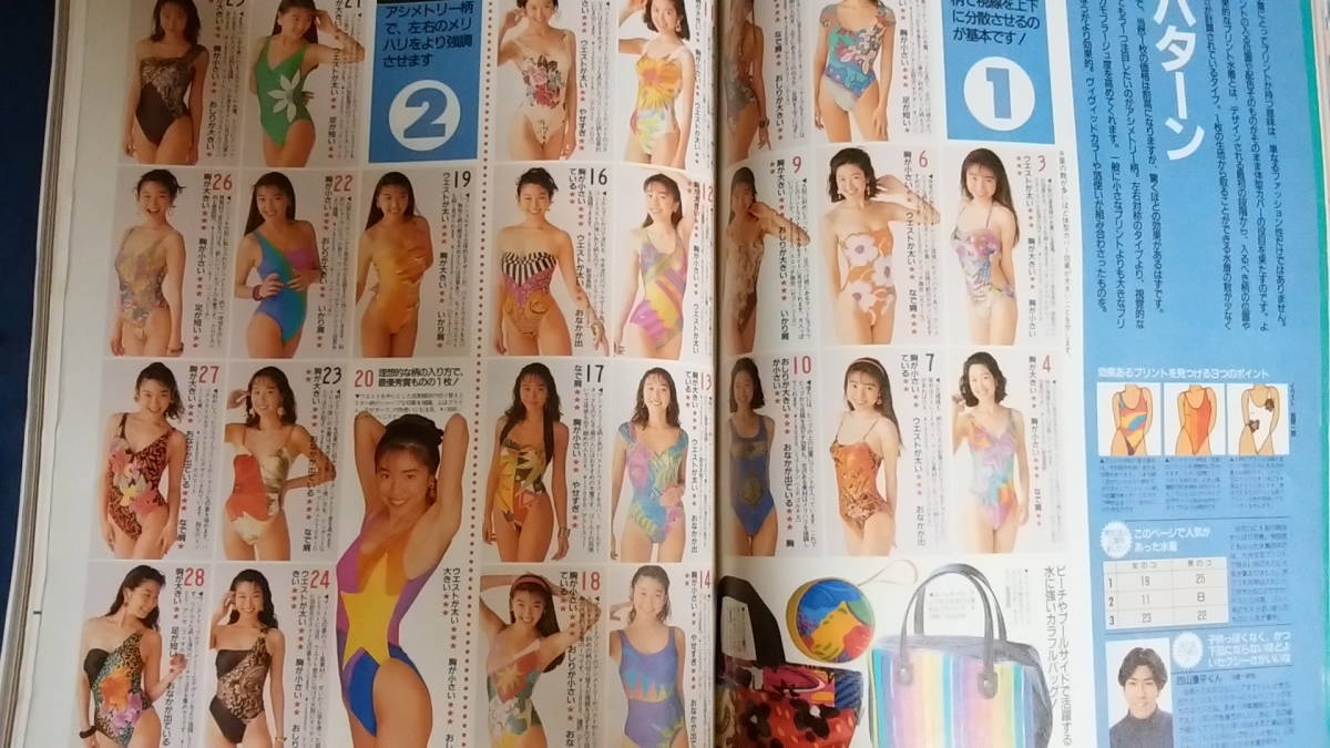 JJ ヴィヴィ - ViVi 水着大図鑑 1992年7月号 水着 田中 170のハワイ
