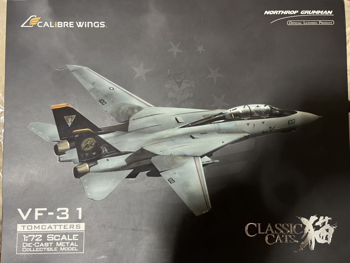 Calibre Wings F-14D VF-31 CA721413・ ディスプレイスタンド付@ VF-31