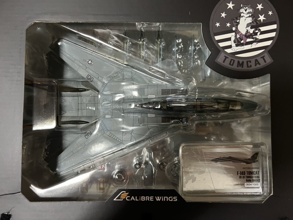 Calibre Wings F-14D VF-31 CA721413・ ディスプレイスタンド付@ VF-31