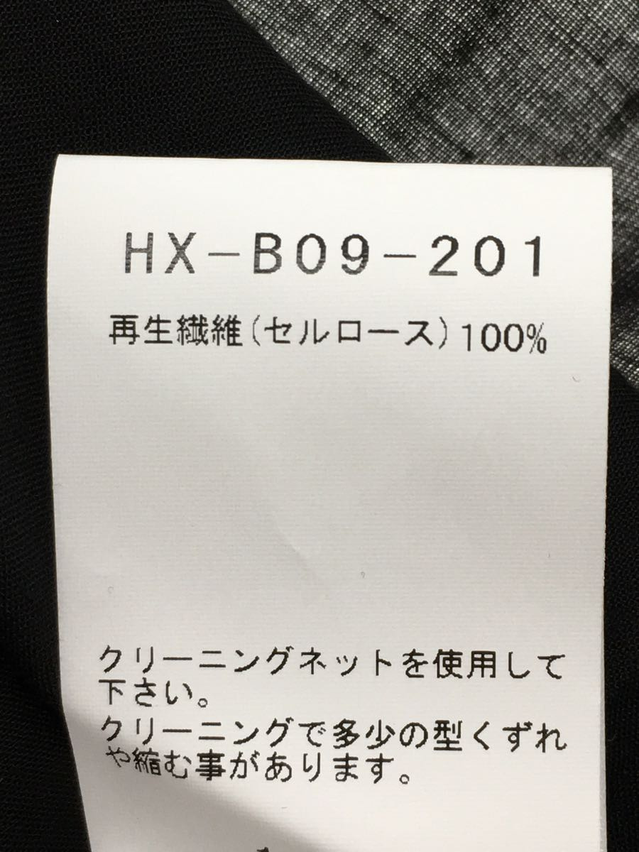 yohji yamamoto POUR HOMME◆21AW/オープンカラー テンセル ショートスリーブブラウス/3/-/ブラック Yohji Yamamoto | 半袖 0 COLLECTION