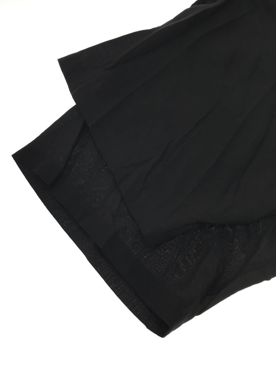 yohji yamamoto POUR HOMME◆21AW/オープンカラー テンセル ショートスリーブブラウス/3/-/ブラック Yohji Yamamoto | 半袖 0 COLLECTION