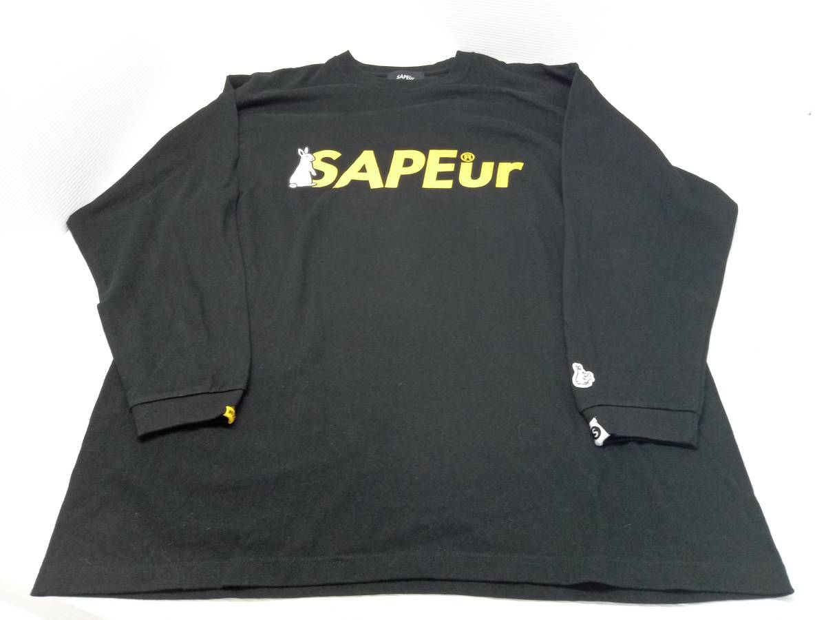 sapeur FR2 トレーナー ブラック XL 【公式通販】