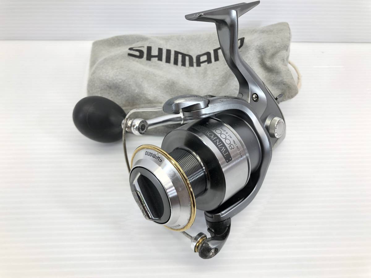 SHIMANO シマノ 02ツインパワー 8000PG スピニングリール(シマノ 