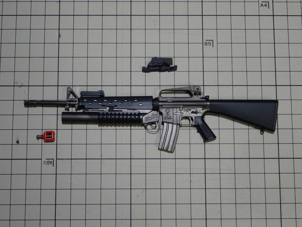 DAMTOYS ダムトイズ 1/6 M16A2 ライフル M203 グレネードランチャー