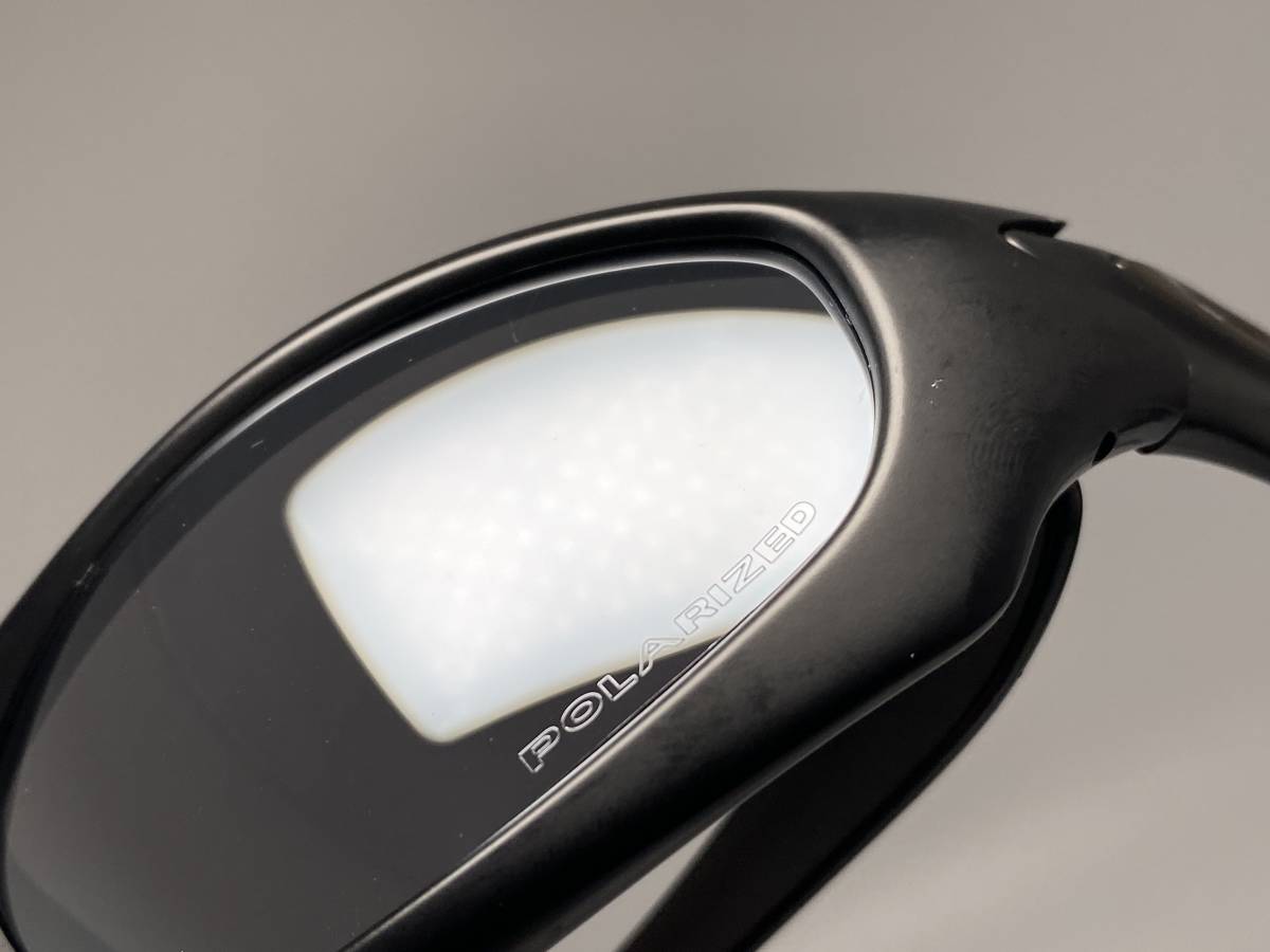 偏光☆OAKLEYオークリーMONSTER DOGモンスタードッグ マットブラック黒  