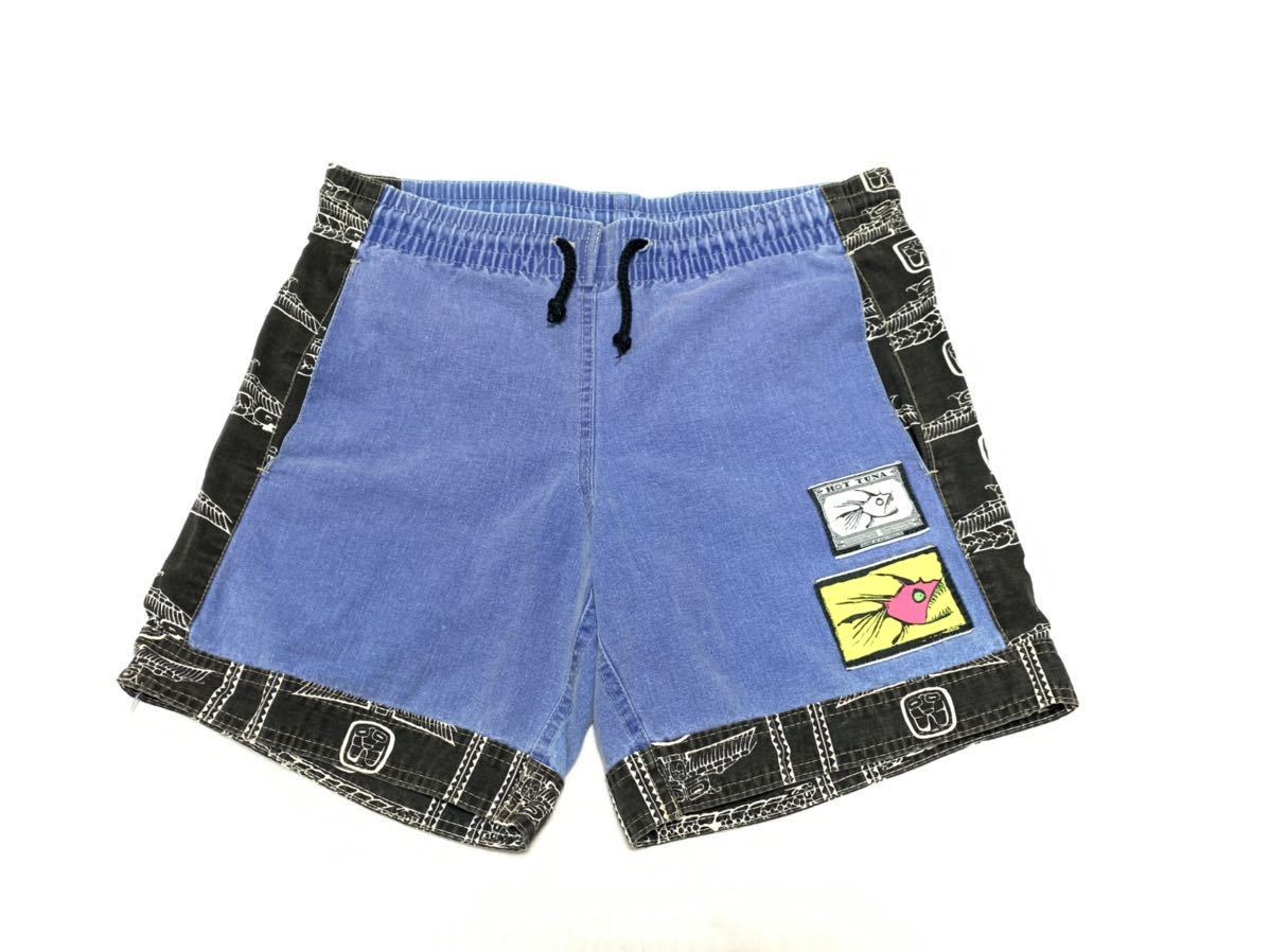 【全国無料，豊富な】 80's HOT TUNA ショートパンツ ハーフパンツ ショーツ 当時物 / ビンテージ 80年代 オールドサーフ ホットツナ 70's ジミーズ BRONZE AGE(Mサイズ)｜売買されたオークション情報、yahooの商品情 Mサイズ