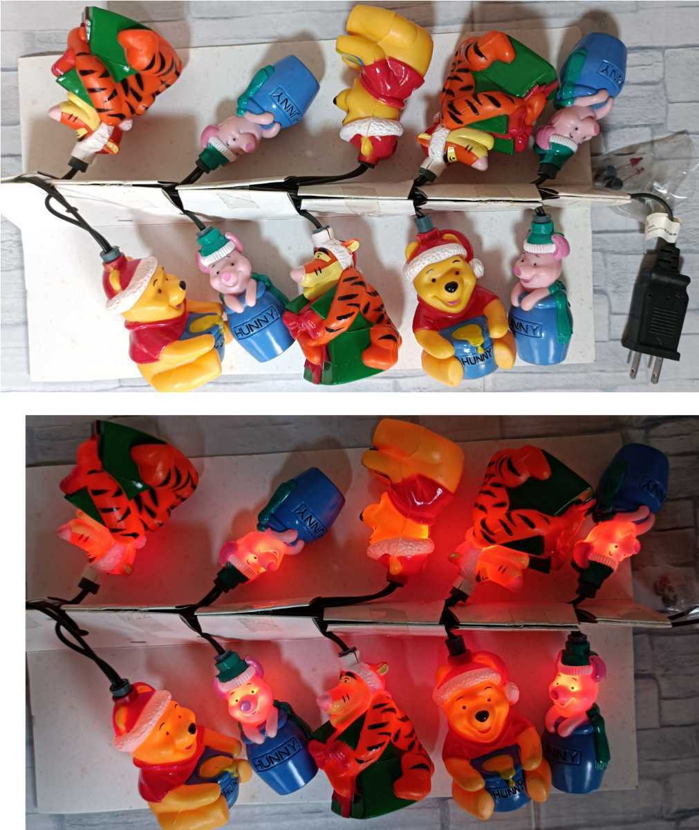 くまのプーさん クリスマス イルミネーション : LED サンタ LED