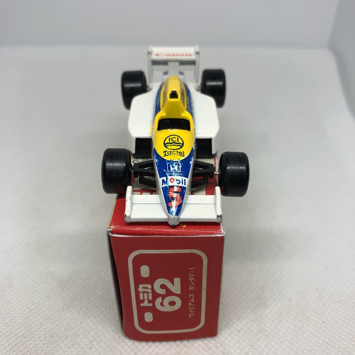トミカ No.62 ウィリアムズ ホンダ F-1 トミカ 絶盤 赤箱 日本製 62