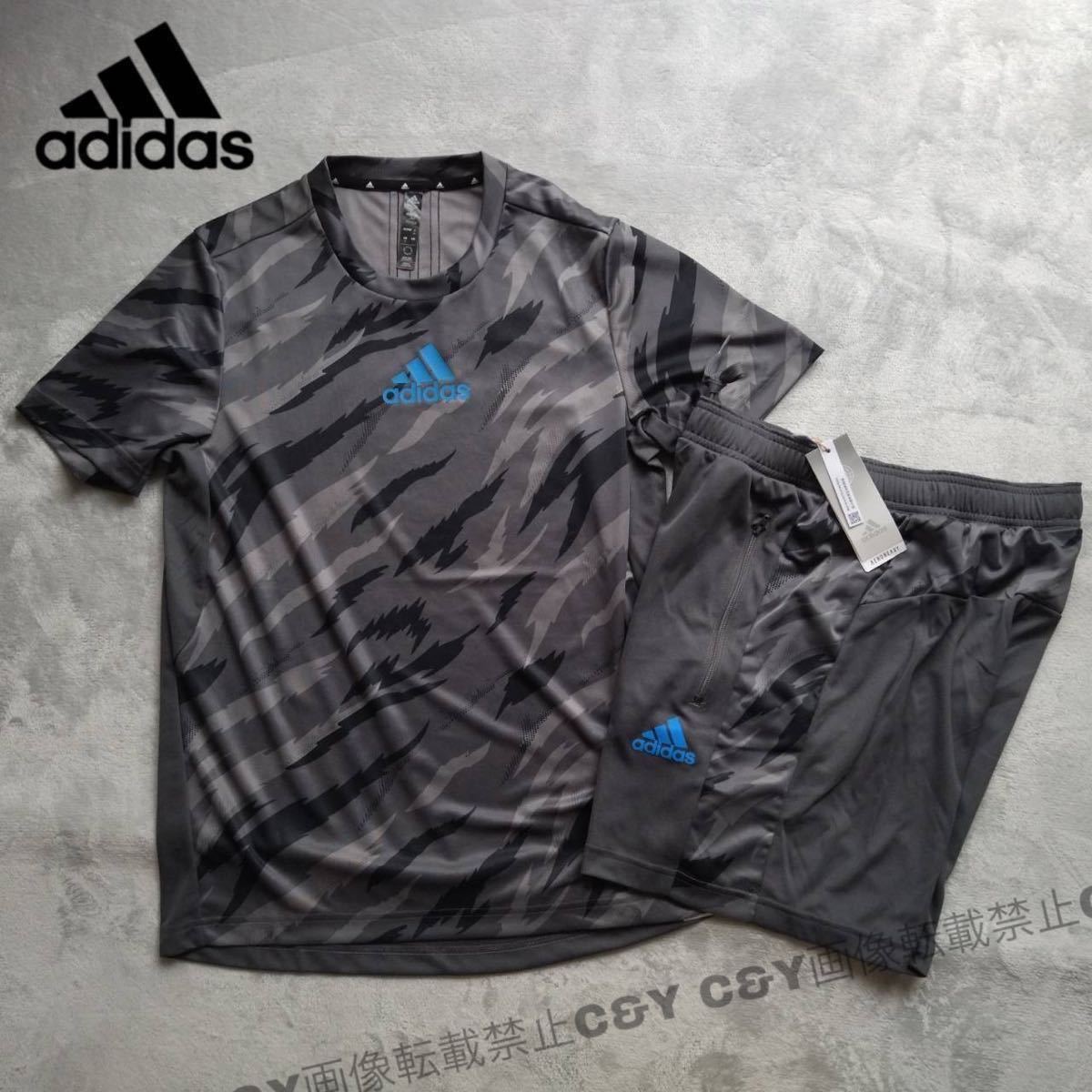 XL （O）新品正規品 adidas アディダス ジャージ 上下セット Tシャツ 