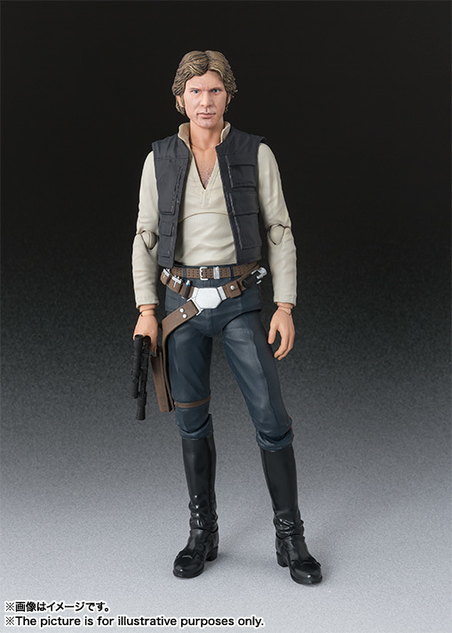 スター・ウォーズ アンリーシュド ハン・ソロ フィギュア 未開封 ☆S.H.フィギュアーツ ハン・ソロ 未開封新品 スター・ウォーズ