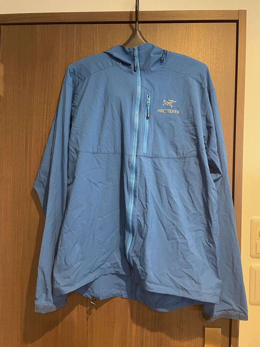 ☆Arc'teryx☆アークテリクス スコーミッシュフーディ ブルー Lサイズ