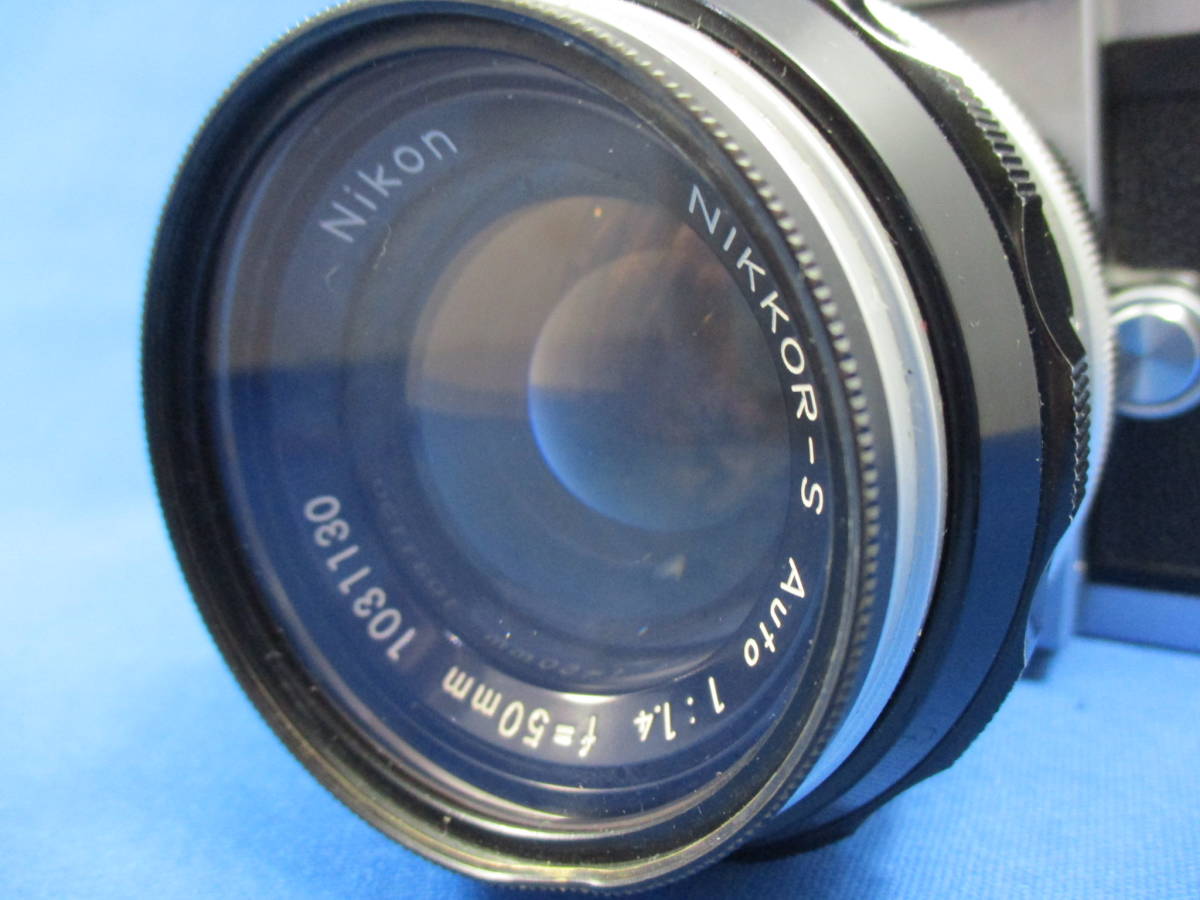 Nikon F 一眼レフカメラ ニコン NIKKOR-S Auto 1:1.4 f=50mm Nikon F