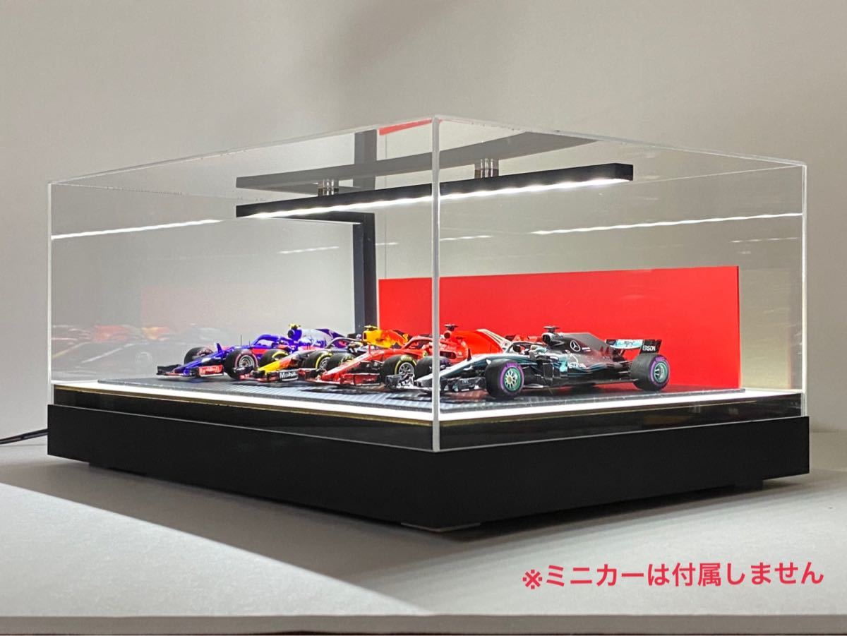 LED照明付ディスプレイケース【半艶ネイビー】 ☆1/43用 LED照明付ディスプレイケース（半艶ネイビー）
