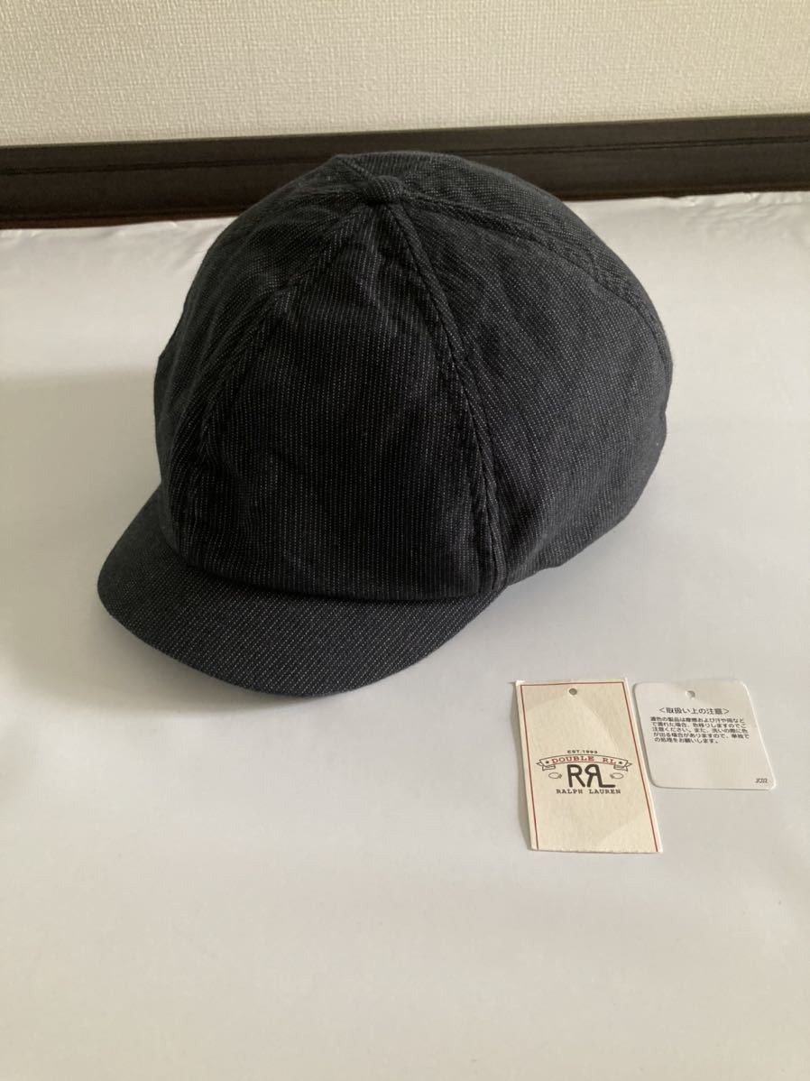 美品 RRL キャスケット Mサイズ News Boy Cap ダブルアールエル ラルフ