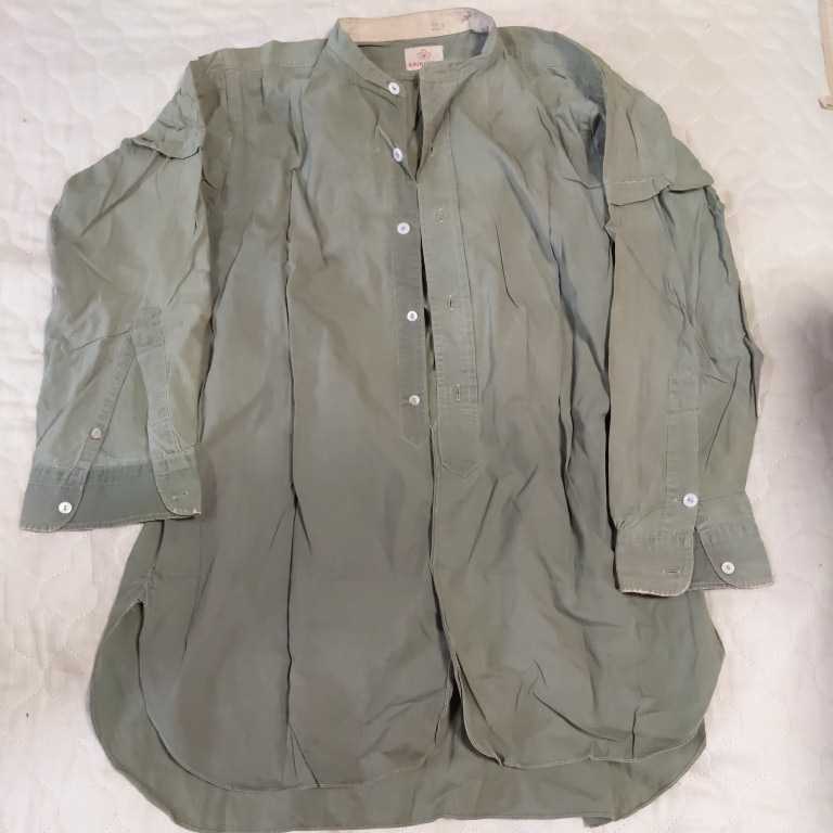 軍服 Wikipedia 帝國陸軍偕行社仕様濃緑色将校用開襟半袖シャツ検軍刀 