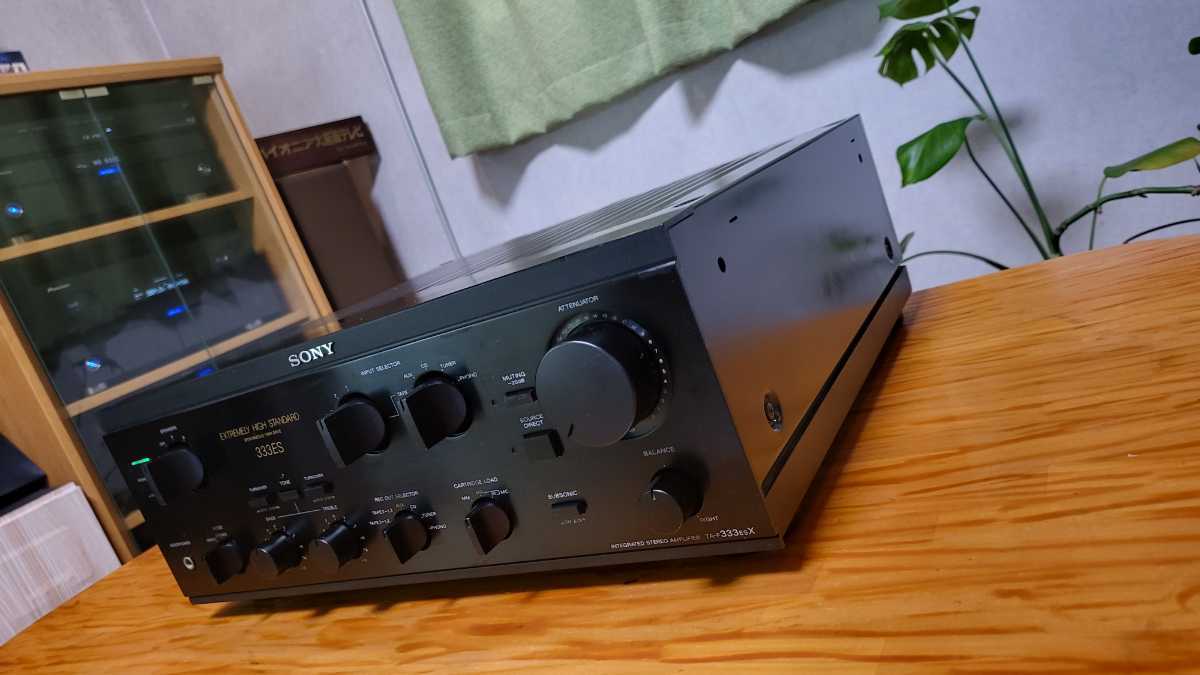 ソニー 分解整備済み SONY プリメインアンプ TA-F333ESX 極上機