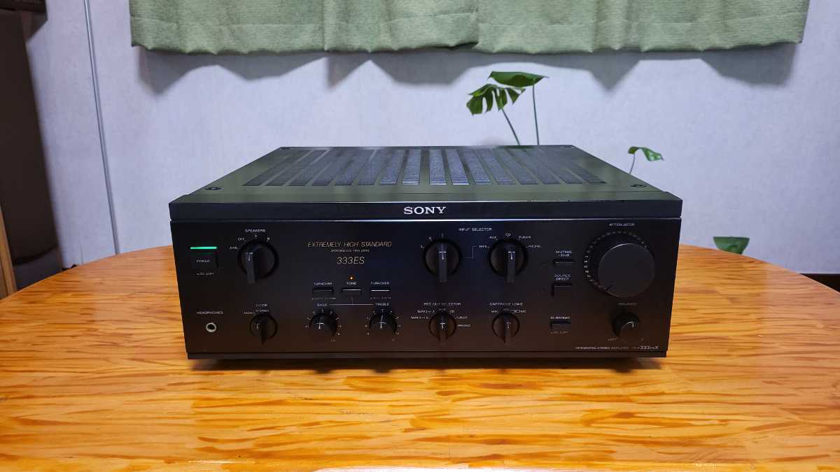 ソニー 分解整備済み SONY プリメインアンプ TA-F333ESX 極上機