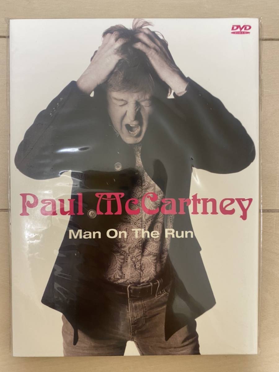 未使用！PAUL McCARTNEY/ MAN ON THE RUN DVD
