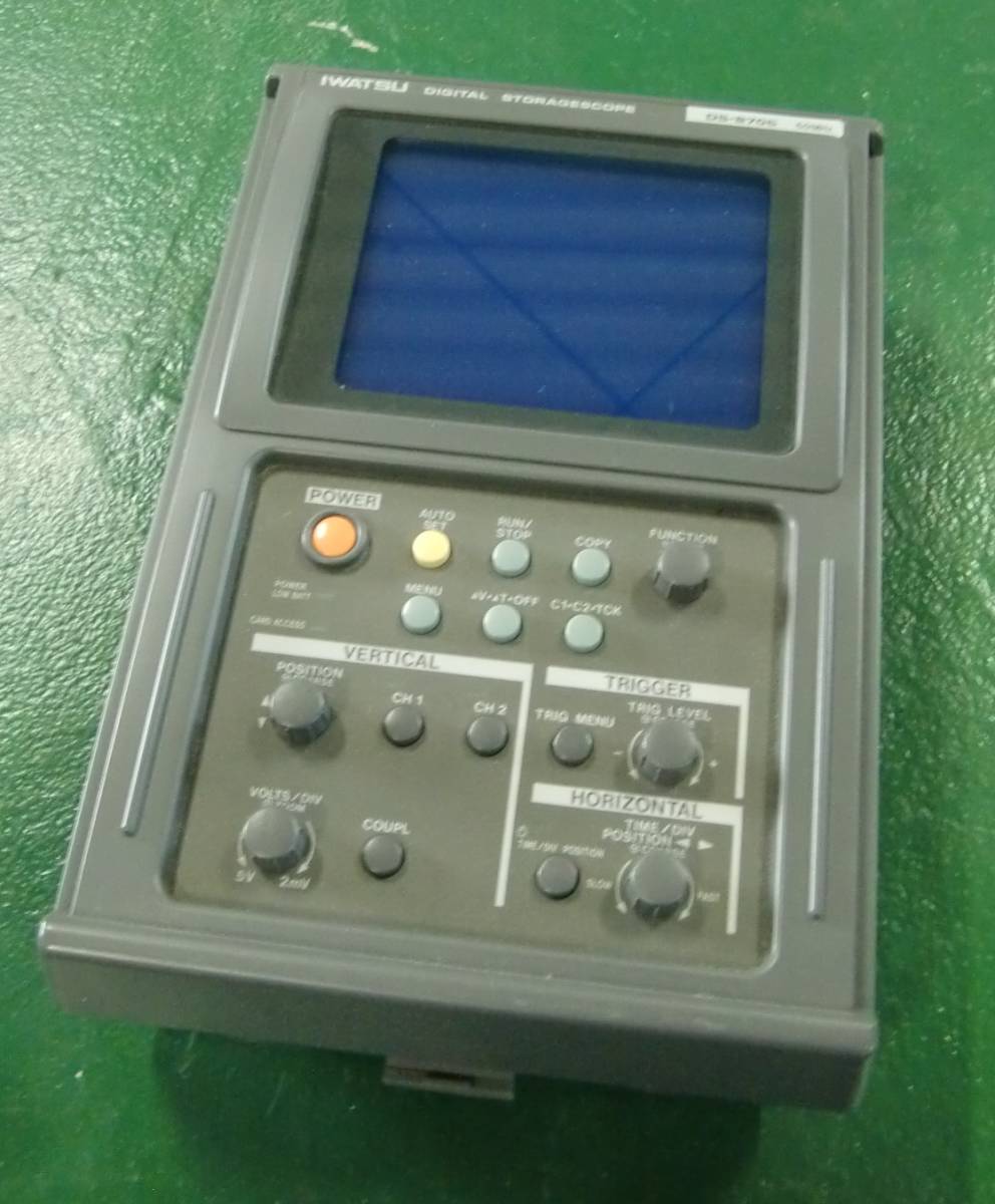 【本物保証，豊富な】 IWATSU 岩崎通信機 簡測王 デジタル ストレージスコープ DS-876 60MHz DIGITAL STRAGESCOPE(電気計測器)｜売買されたオークション情報、yahooの商品情報をアーカイブ公開 - オークファン 電気計測器